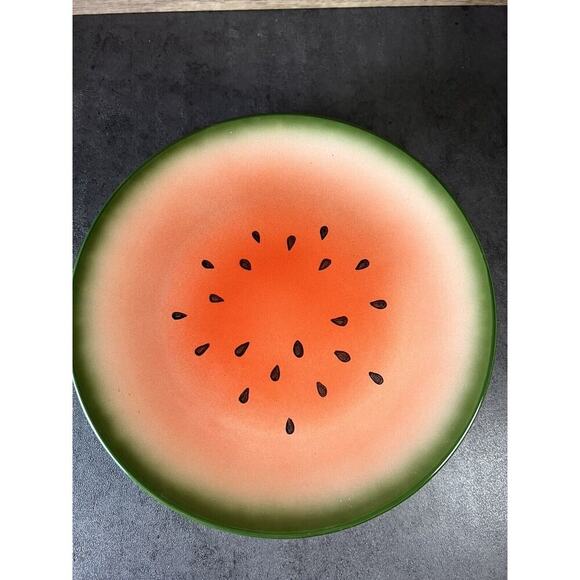Vintage Albert Kessler & Co Watermelon Plates Set Of 3 - Picture 1 of 11